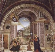 Bernardino Pinturicchio Annuciation oil painting